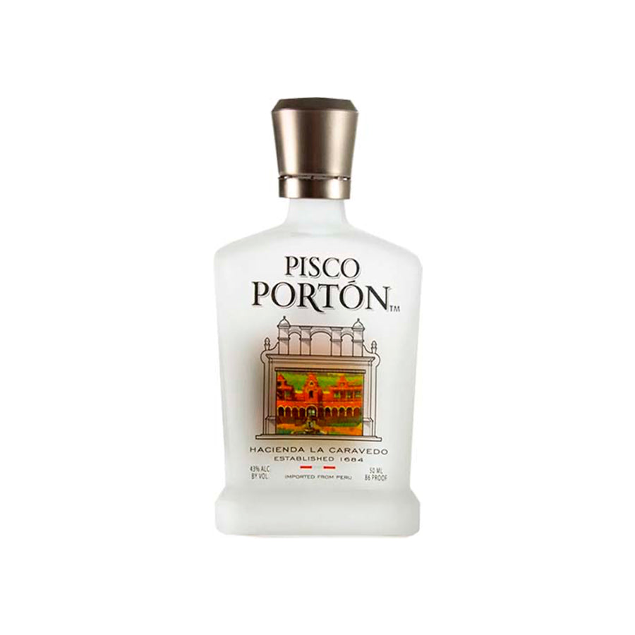 Mini Pisco Portón Mosto Verde-Acholado 50ml, Vinoteca Guatemala