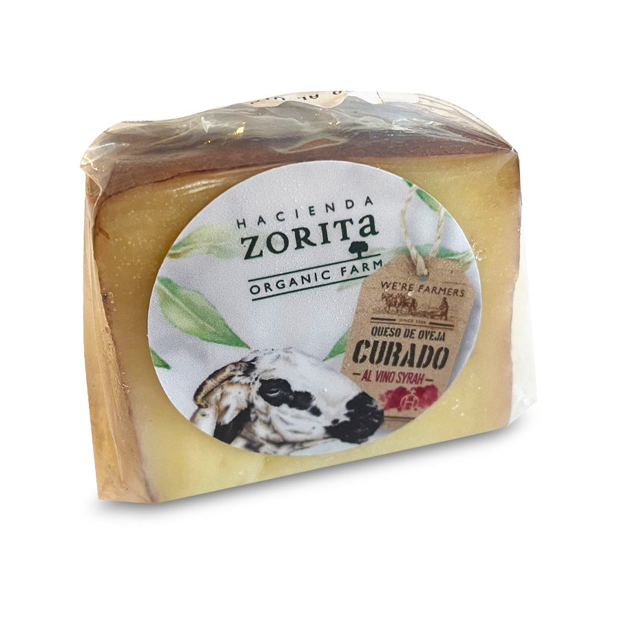 Queso Curado de Oveja al Vino Syrah 1lb, Vinoteca Guatemala