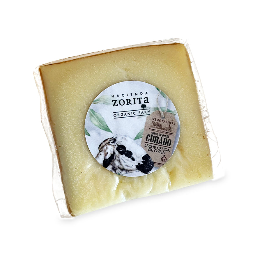 Queso Curado de Oveja Hacienda Zorita 1lb, Vinoteca Guatemala