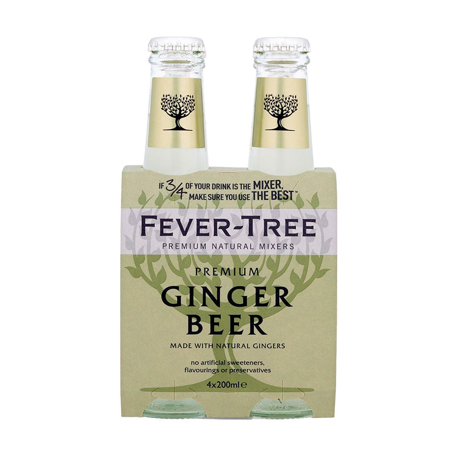 Fever Tree Ginger Drink 4 pack 200ml, Vinoteca Guatemala