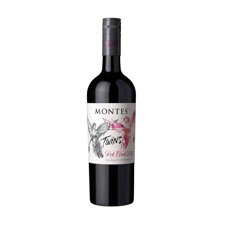 Montes Twins Red Blend 750ml, Vinoteca Guatemala