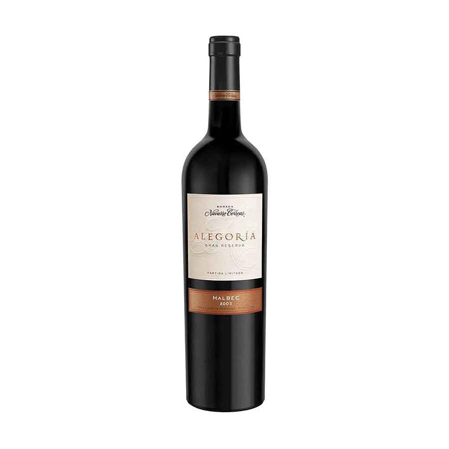 Navarro Correas Alegoria Gran Reserva Malbec 750ml, Vinoteca Guatemala