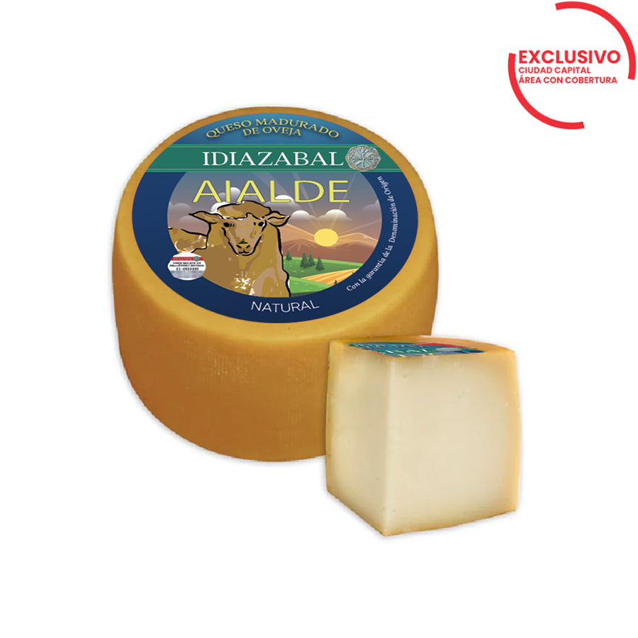 Queso Idiazabal Curado 0.50lb, Vinoteca Guatemala