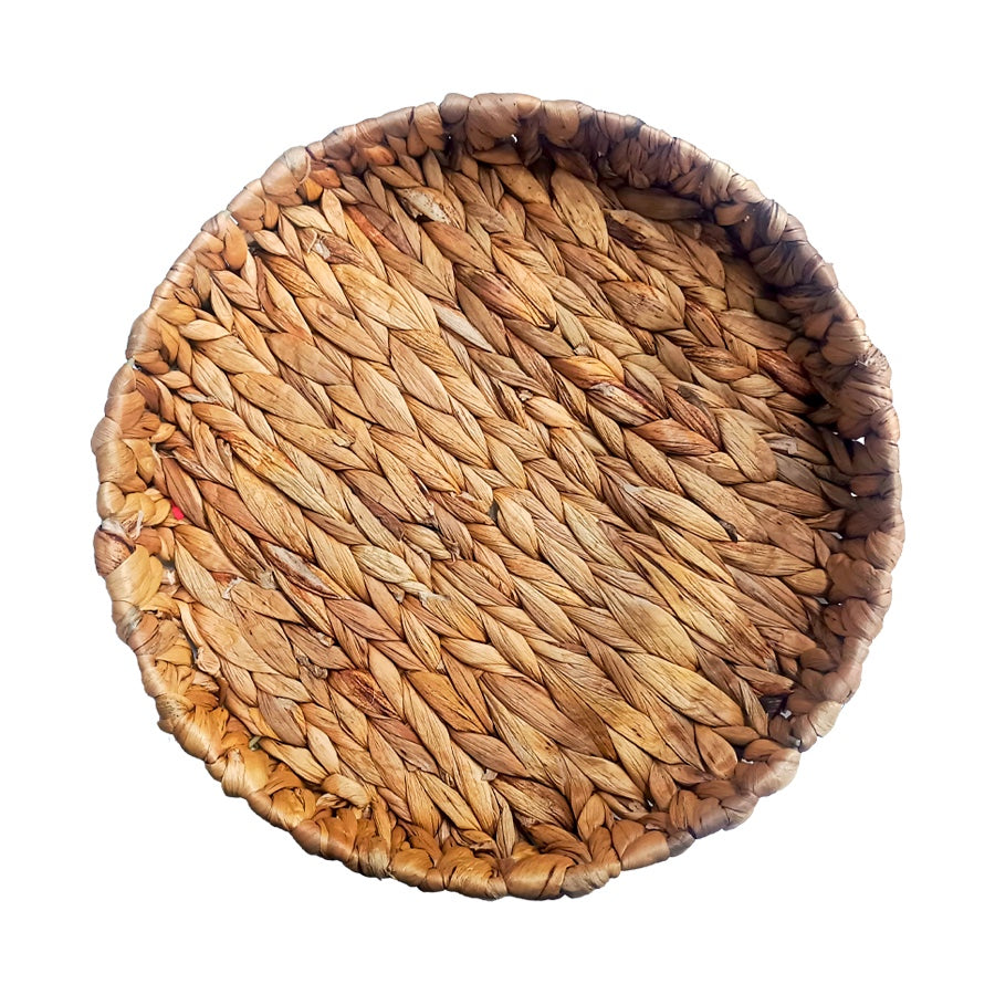 CANASTA REDONDA TRENZADA GRANDE 35X5, Vinoteca Guatemala