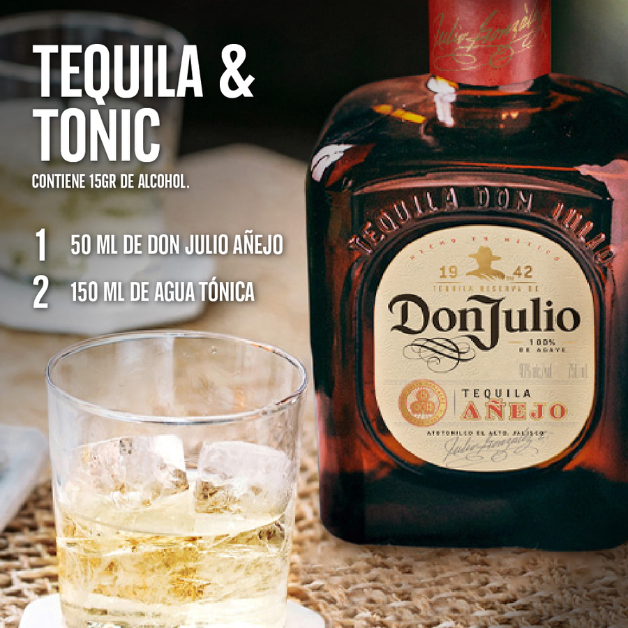 Tequila Don Julio Añejo 750 ml, Vinoteca Guatemala