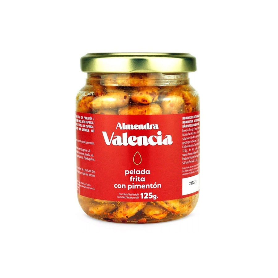 Almendra Valencia Pelada, con Pimentón 125g, Vinoteca Guatemala