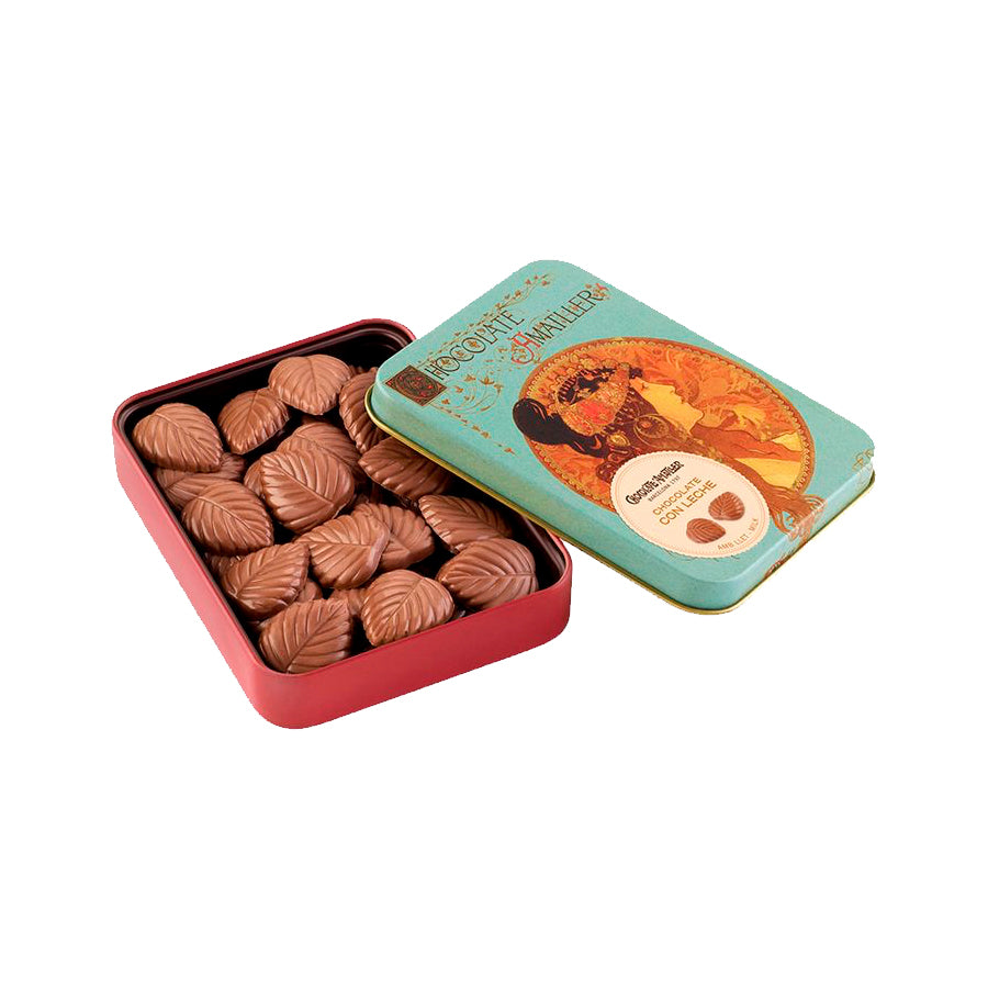 Amatller Hojas Finas Leche Lata 60g