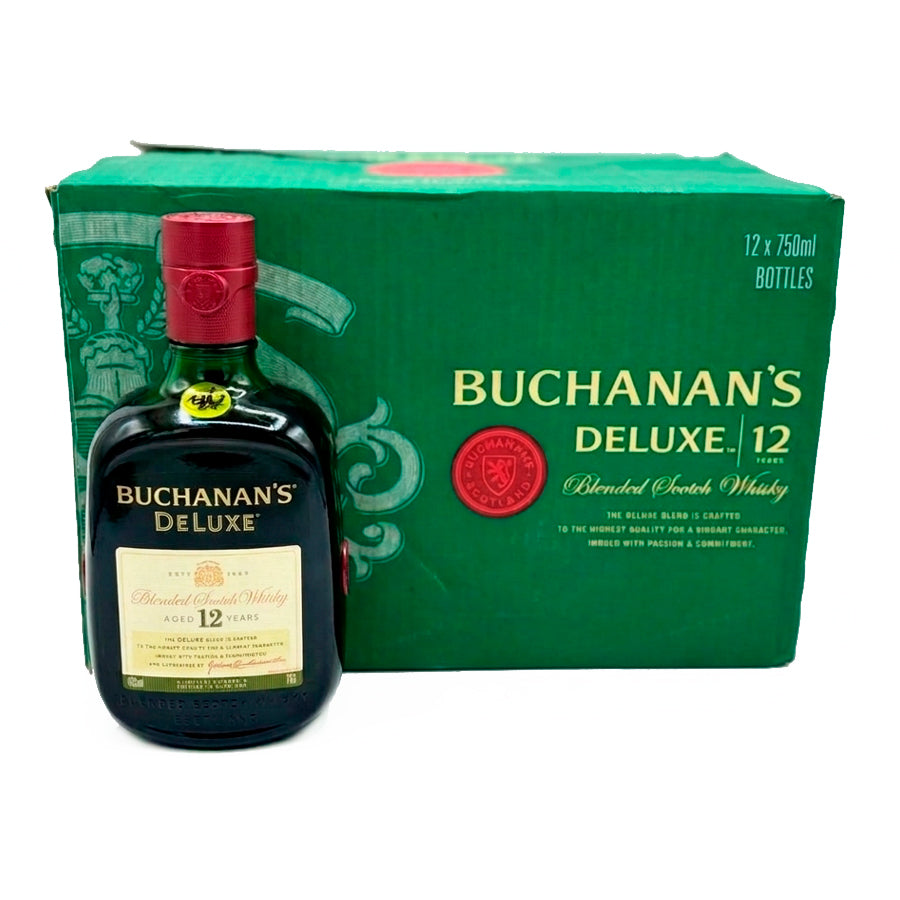 Whisky Buchanan's Deluxe 12 Años Caja 12 Unidades 750 ml