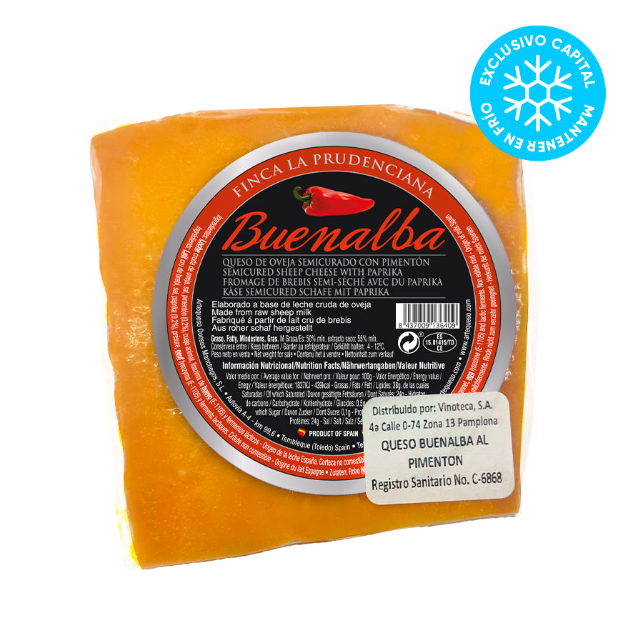 Queso Buenalba Al Pimentón .50lb