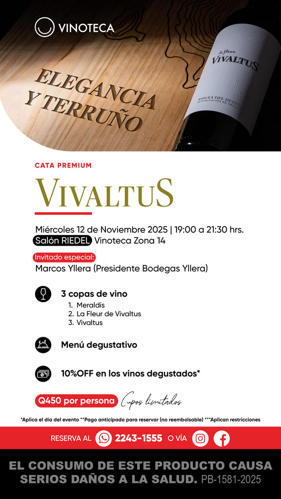 Cata Premium: Vivaltus — Elegancia y terruño