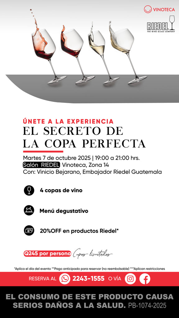 Experiencia RIEDEL: El Secreto de la Copa Perfecta