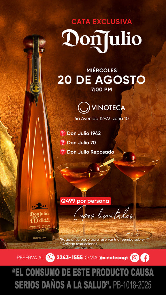 Cata Exclusiva Don Julio – Vinoteca