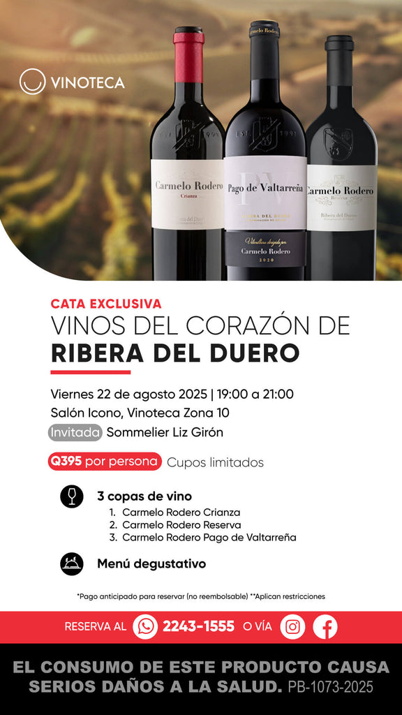 Cata Exclusiva – Vinos del corazón de Ribera del Duero