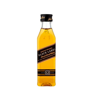 Johnnie Walker Black Label Miniatura 50ml, Vinoteca Guatemala