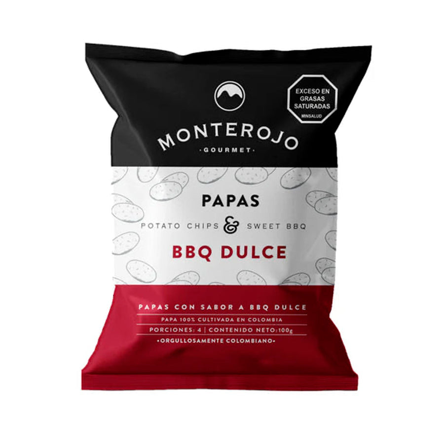 Monterojo Chips BBQ Dulce 100g