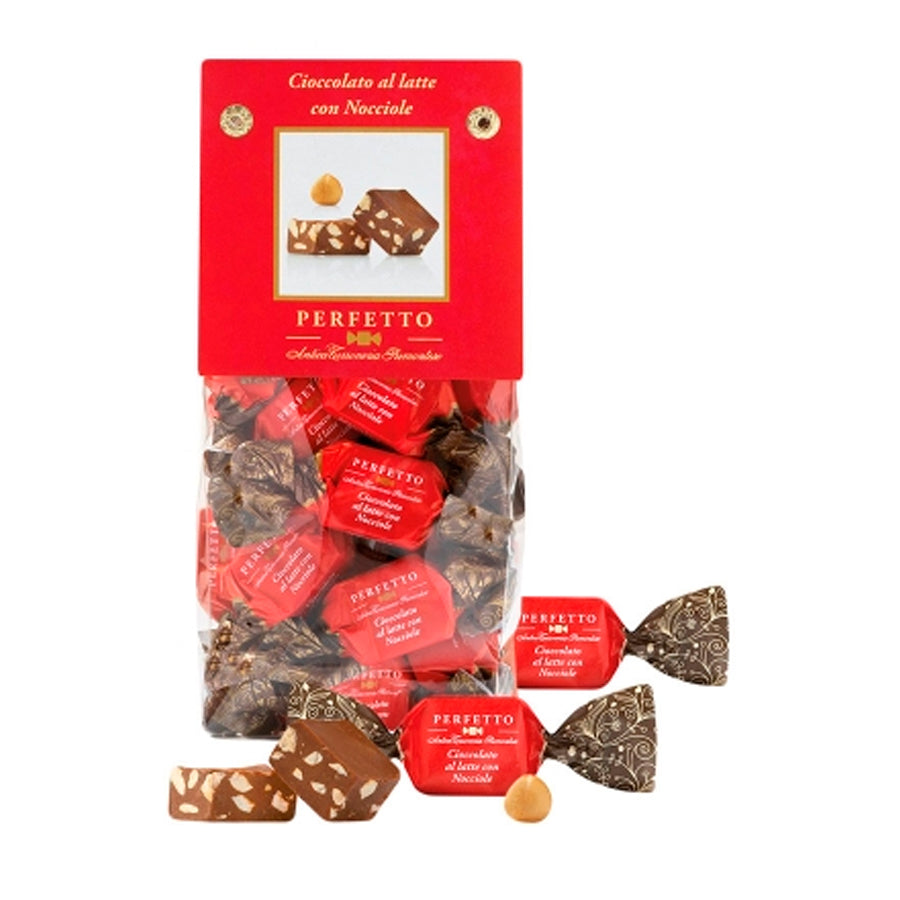 Perfetto Cioccolato Al Latte Con Nocciole Sacchetto 150g, Vinoteca Guatemala