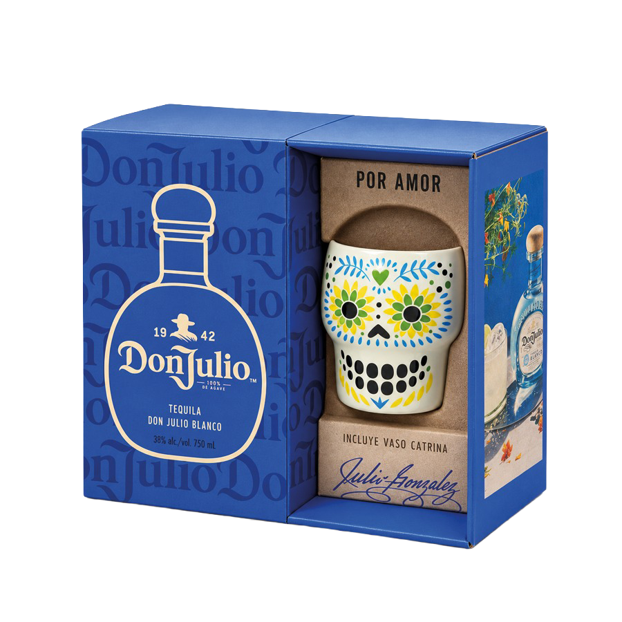 Don Julio Blanco 750ml + Catrina
