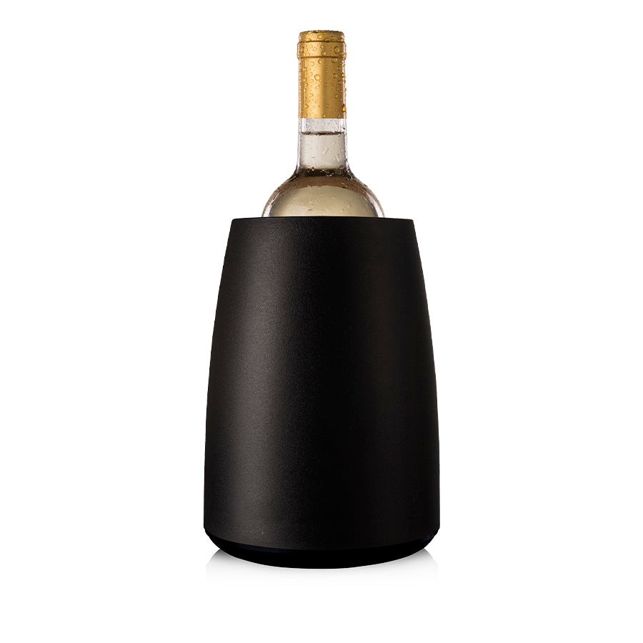 Rapid Wine Cooler Elegant Black Vacu Vin