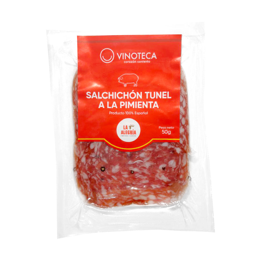 Salchichón Tunel X50g, Vinoteca Guatemala