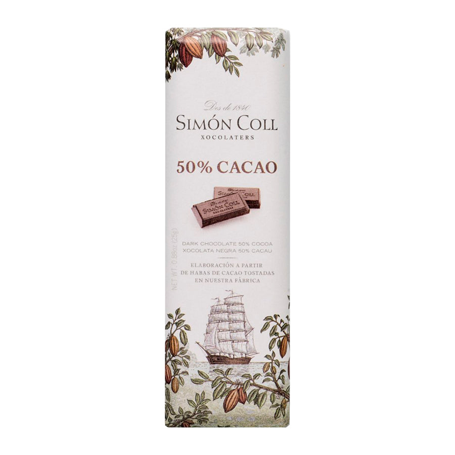 Simón Coll Chocolate 50% Cacao 25g
