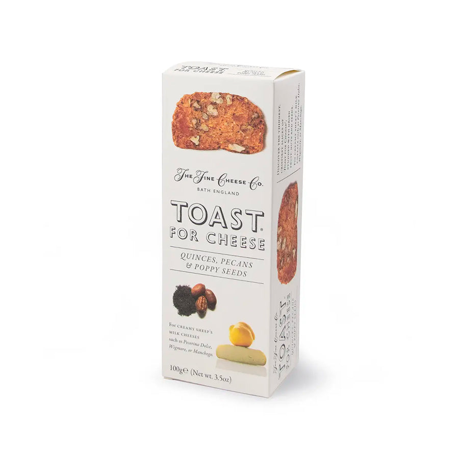 Toast For Cheese Quince, Pecans & Poppy Seeds 100g, Vinoteca Guatemala