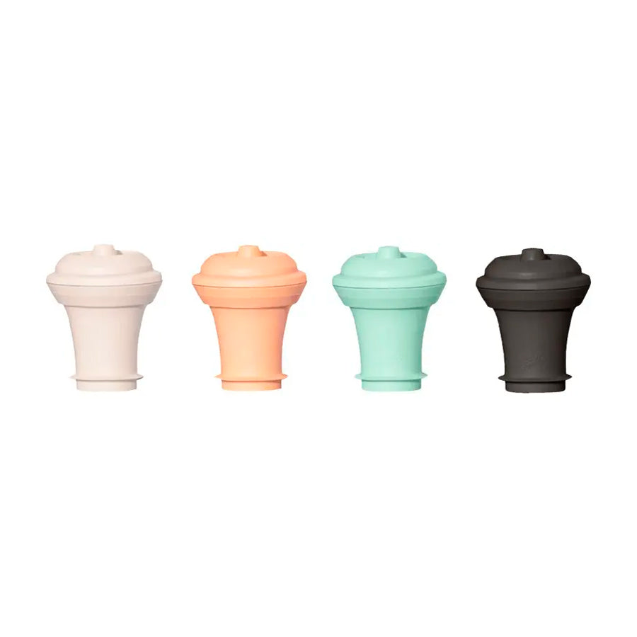 Wine Stoppers Colores Vacuvin 4 Unidades