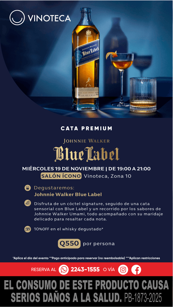 Cata Premium: Johnnie Walker Blue Label