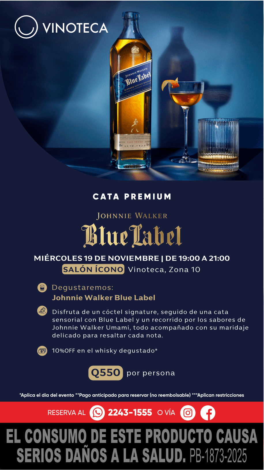 Cata Premium: Johnnie Walker Blue Label