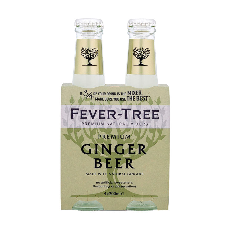 Fever Tree Ginger Drink 4 pack 200ml, Vinoteca Guatemala