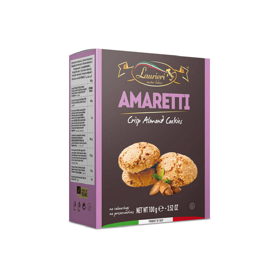 Laurieri Sweet Amaretti Box 100g, Vinoteca Guatemala