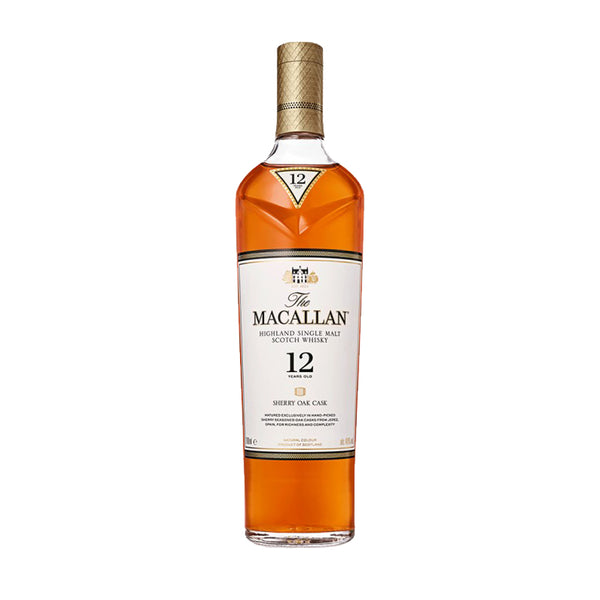 The Macallan 12 Años Old Sherry Oak Cask 700ml | Vinoteca Guatemala